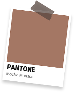 PANTONE Mocha Mousse