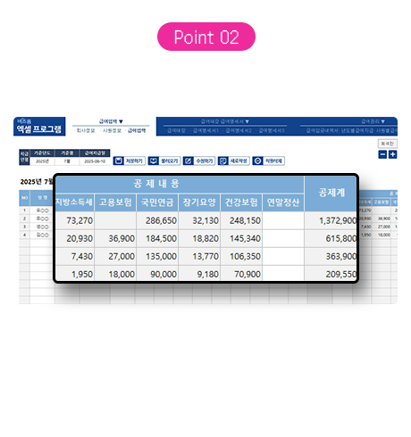 Point 02 // ޿ ׸ ڵ  // 1. żϰ  ޿  2. ϰ  ޿,   ذ 3. Ǽ  Ϻ  